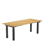 שולחן עמידה חשמלי מתכוונן 4 מנועים דגם QUADRO