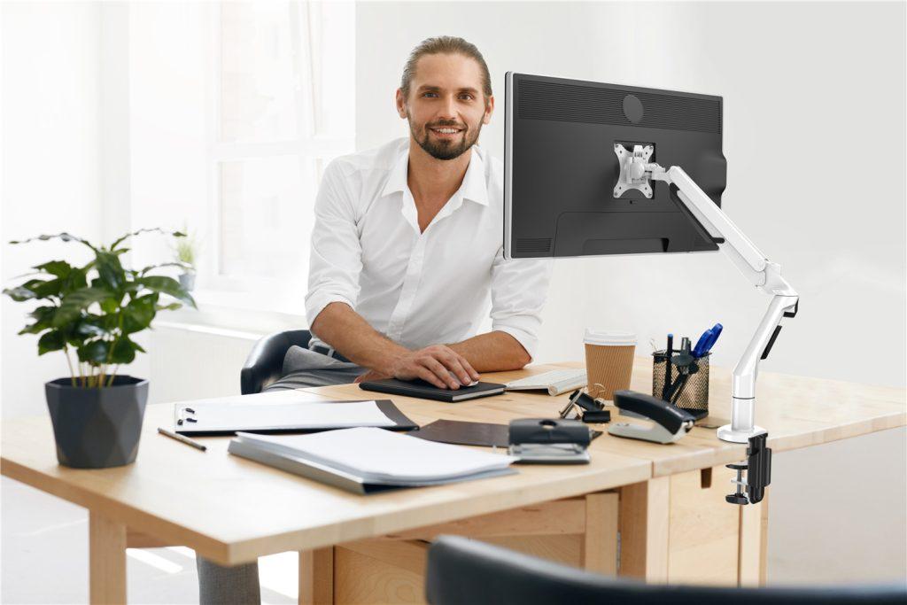 איפה למקם את מסך המחשב