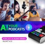 ⁦מיקסר אודיו AI לפודקאסט MicLIVE™ UC8000⁩ – תמונה ⁦7⁩