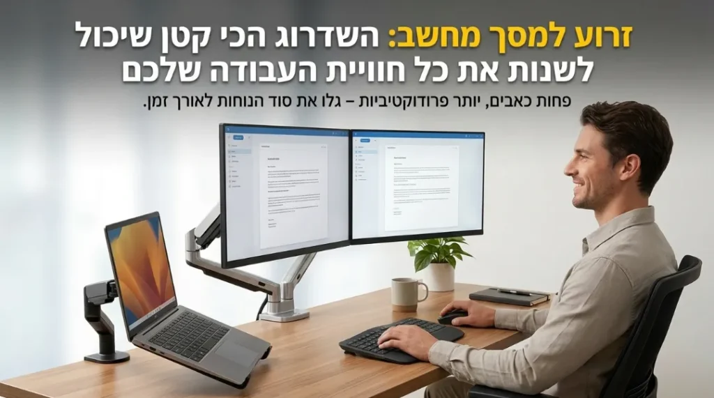 זרוע למסך מחשב